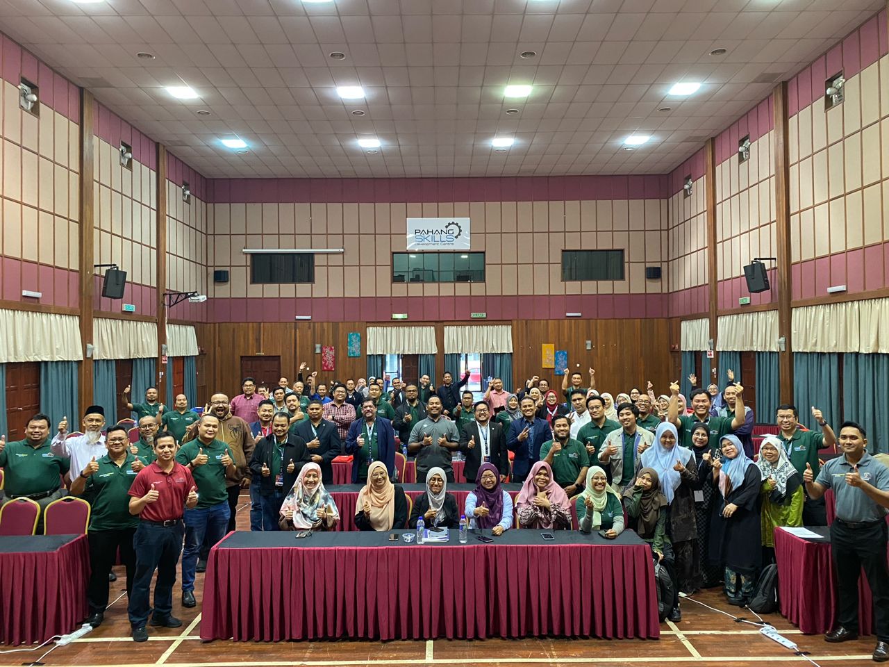 EAST ZONE TTAC MBOT ASSESSOR PANEL WORKSHOP AT PAHANG SKILLS DEVELOPMENT CENTRE