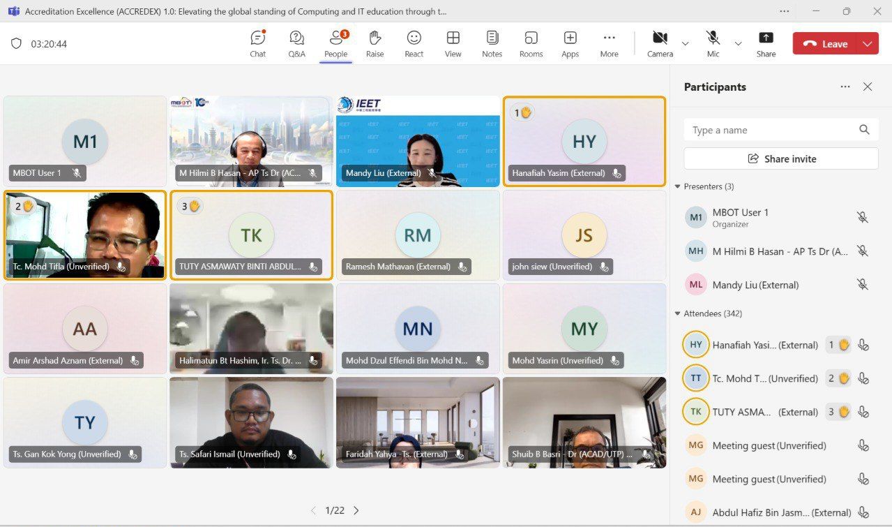 MBOT SPECIAL WEBINAR 2025: ELEVATING GLOBAL STANDING OF COMPUTING AND IT EDUCATION THROUGH THE SEOUL ACCORD